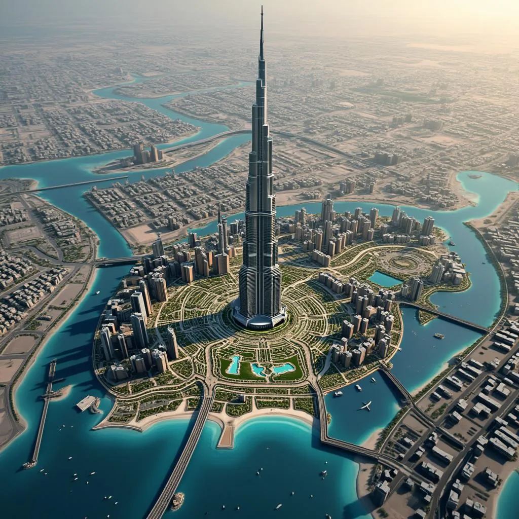 خريطة مكتب التصميم في دبي