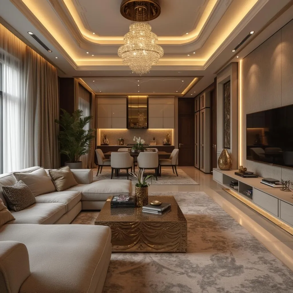 تكامل المنزل الذكي مع التصميم